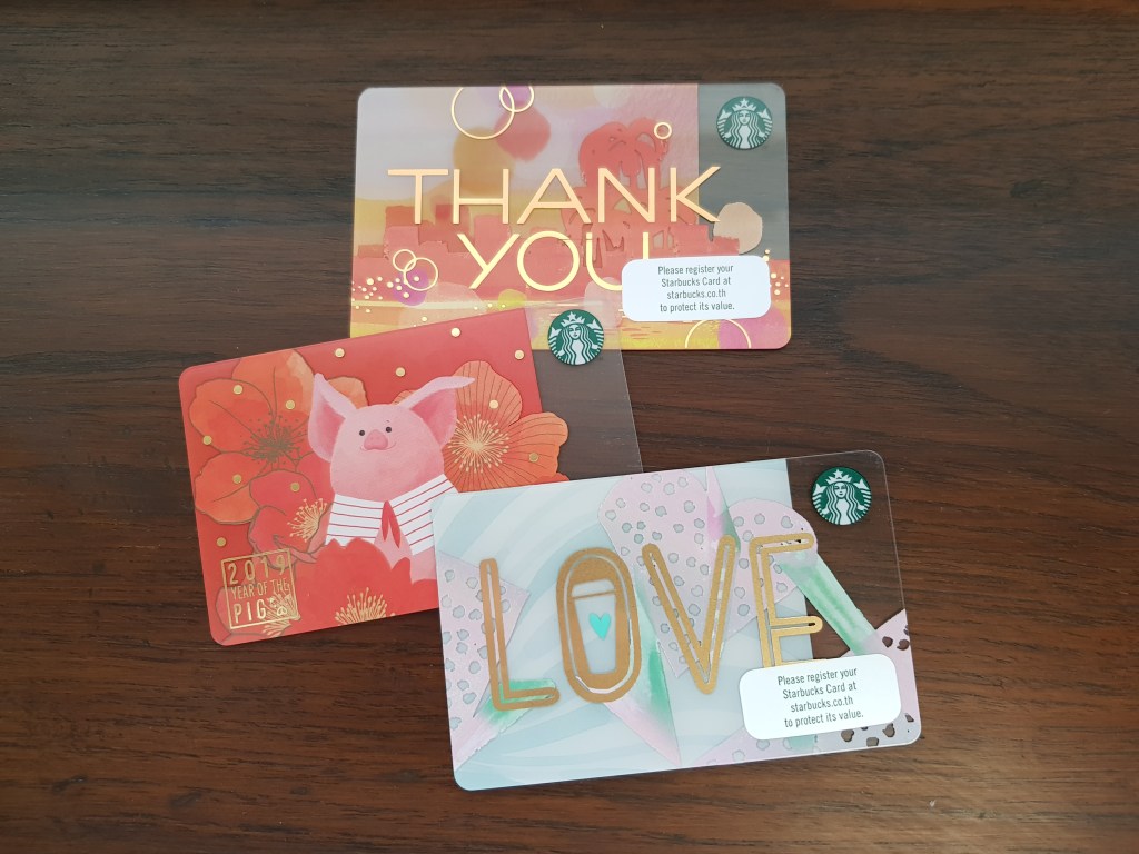 Starbucks Card Thailand&nbsp;2019