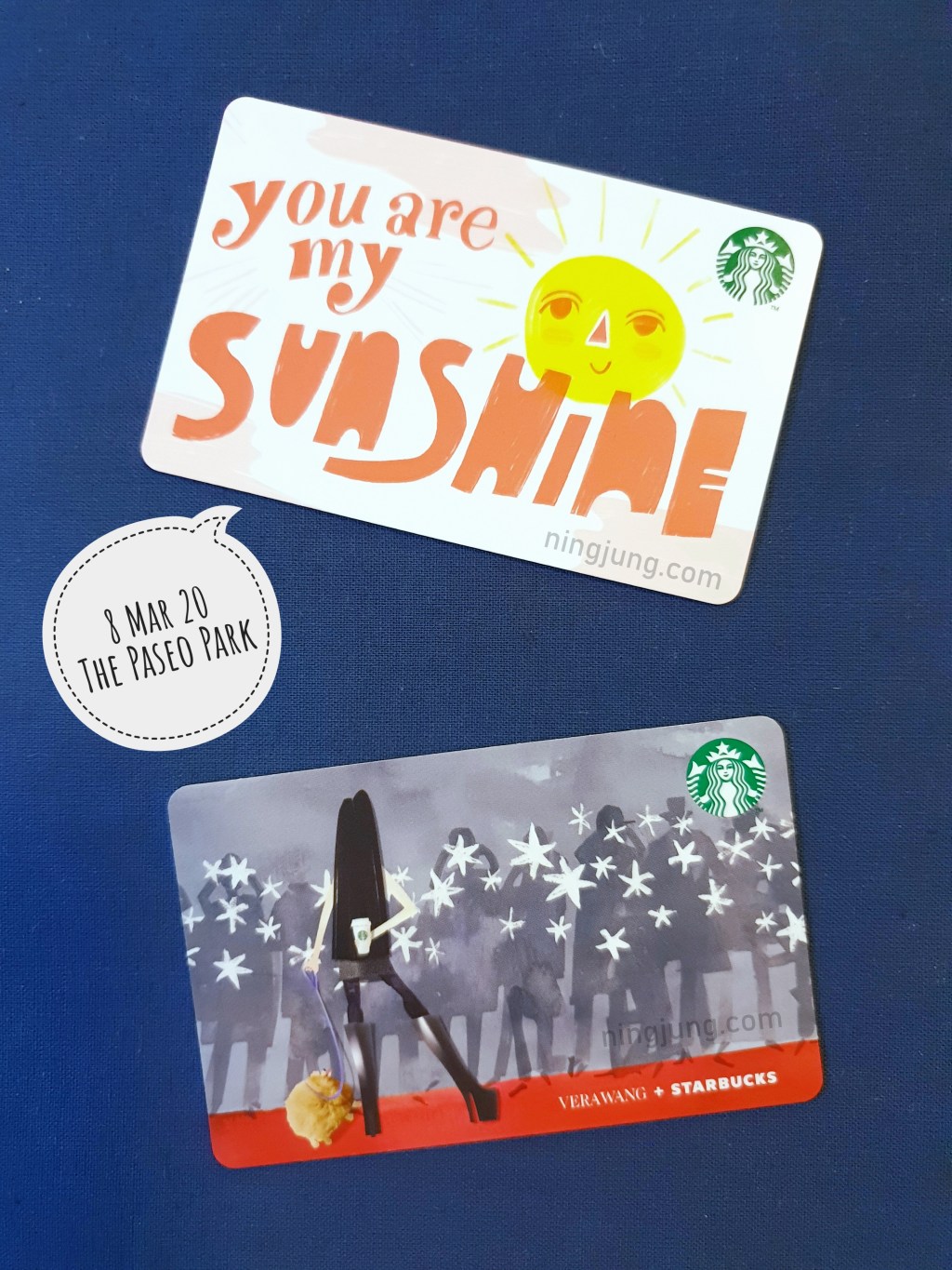 Starbucks Card Thailand 2020 : Vera&nbsp;Wang