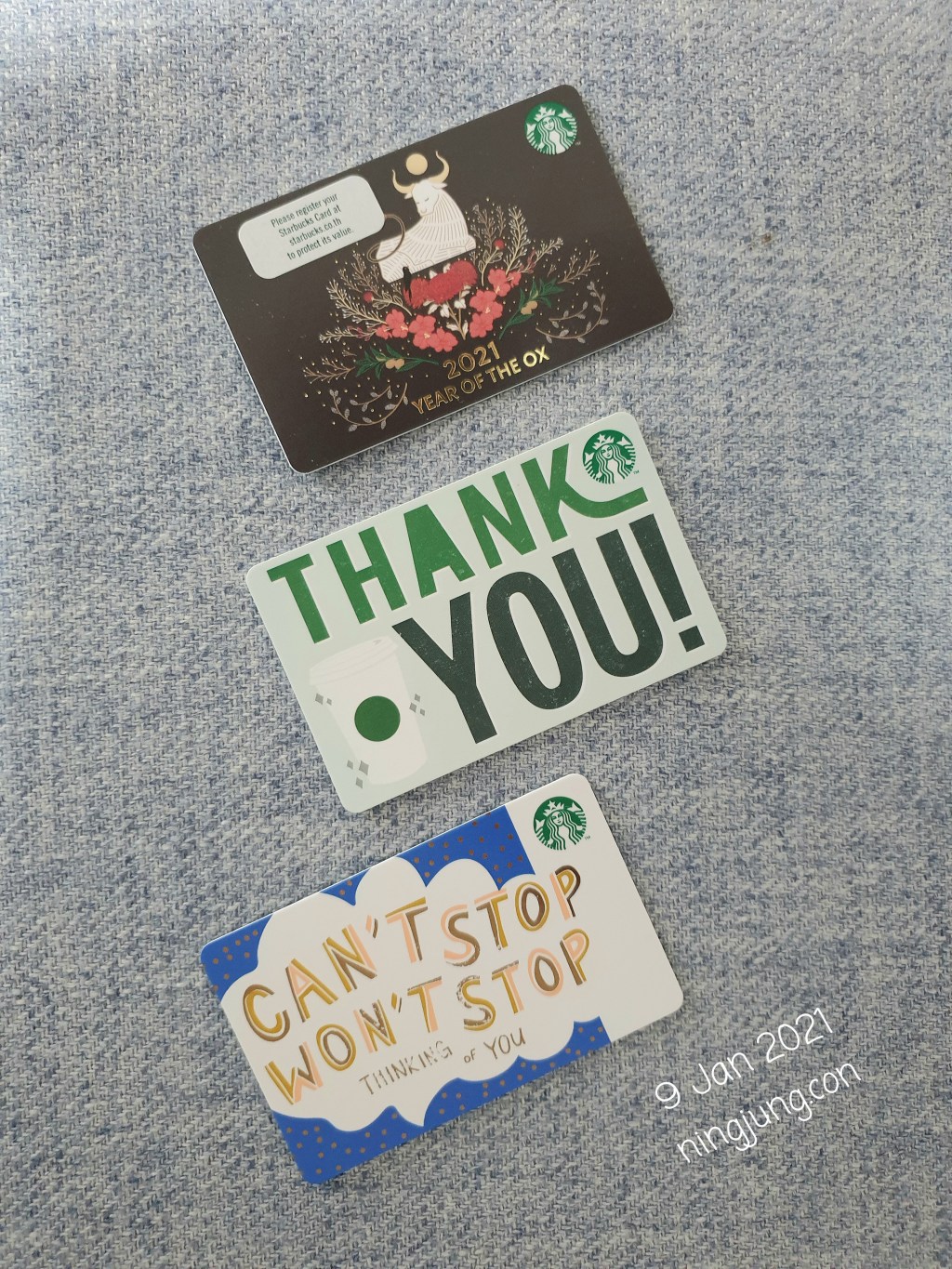 Starbucks Card Thailand 2021 : Year of The&nbsp;Ox